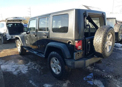 2008 Jeep Wrangler Unlimited X z USA, uszkodzony, nr VIN 1J4GA39148L640449